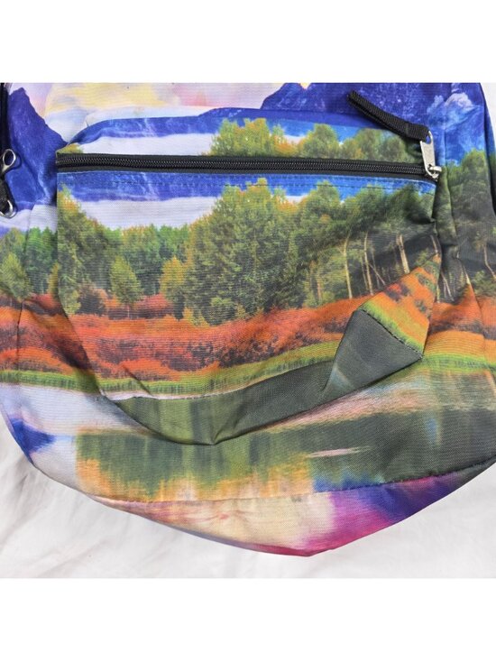 Jansport High Stakes Backpack Tetons Sunset Print Multicolor Casual Lightweight main image 8